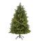 6ft. Pre-Lit North Carolina Fir Artificial Christmas Tree, Clear LED Lights